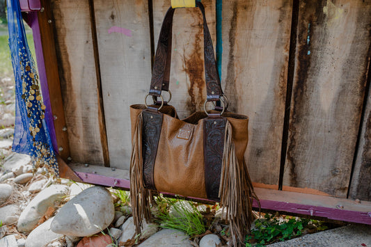 Boho Cowgirl Large Tote