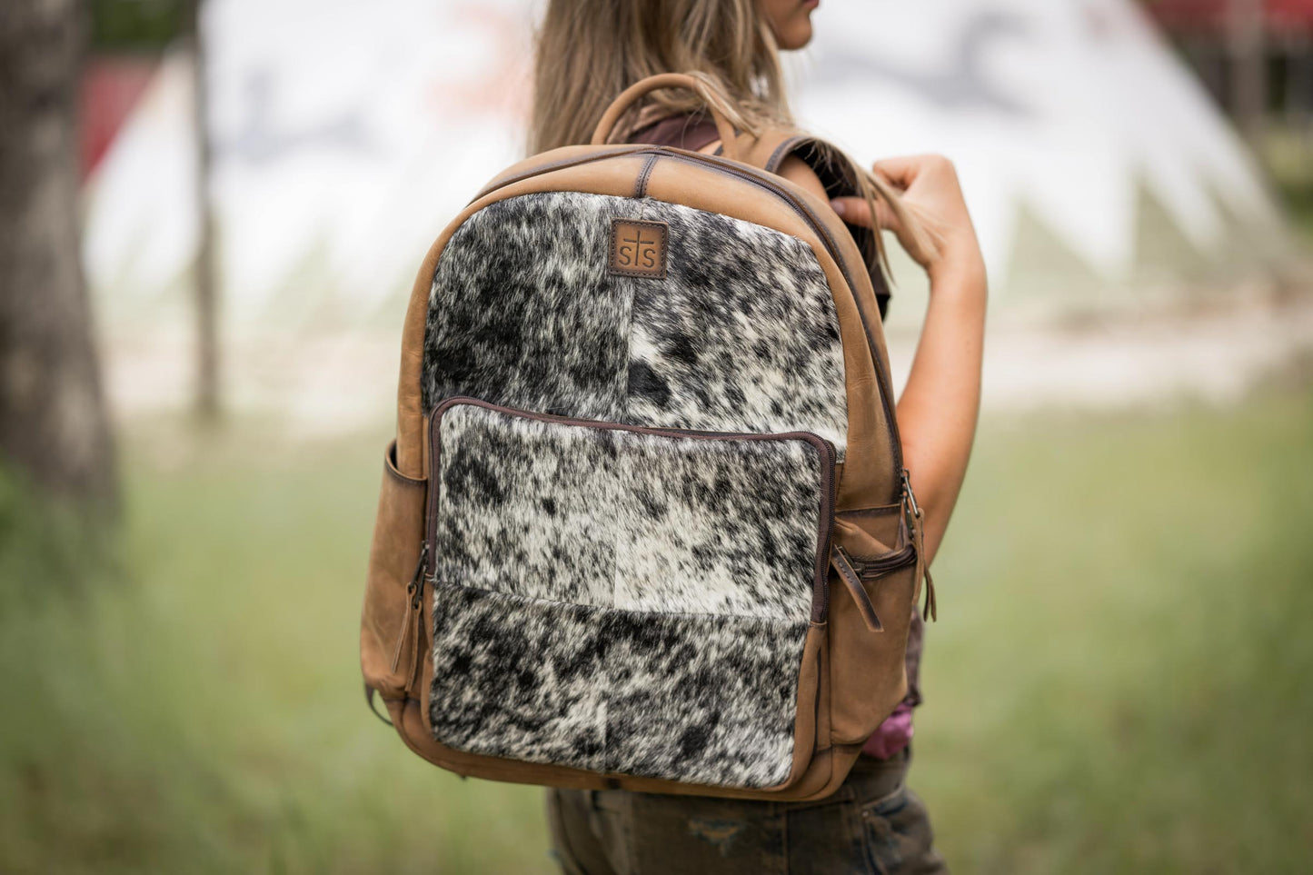 Cowhide Whitness Backpack
