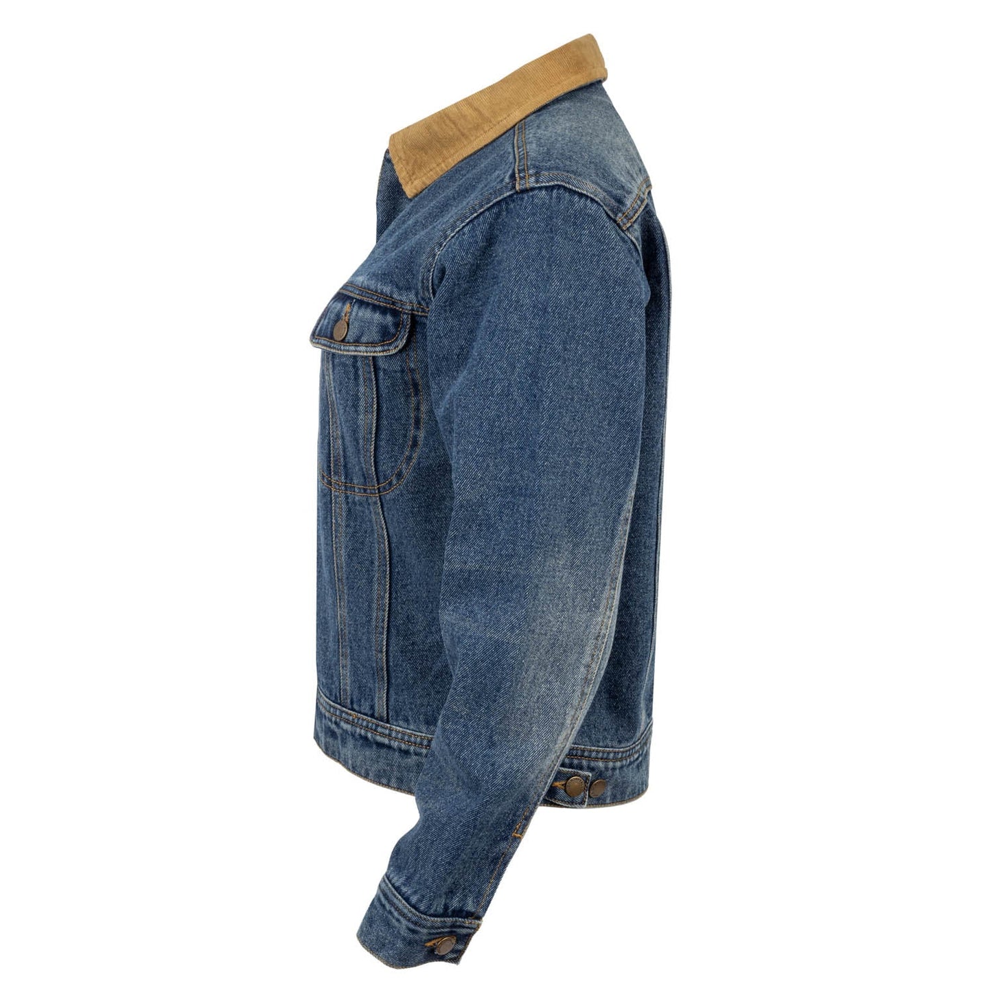 Ladies Price Wool Lined Denim Jacket