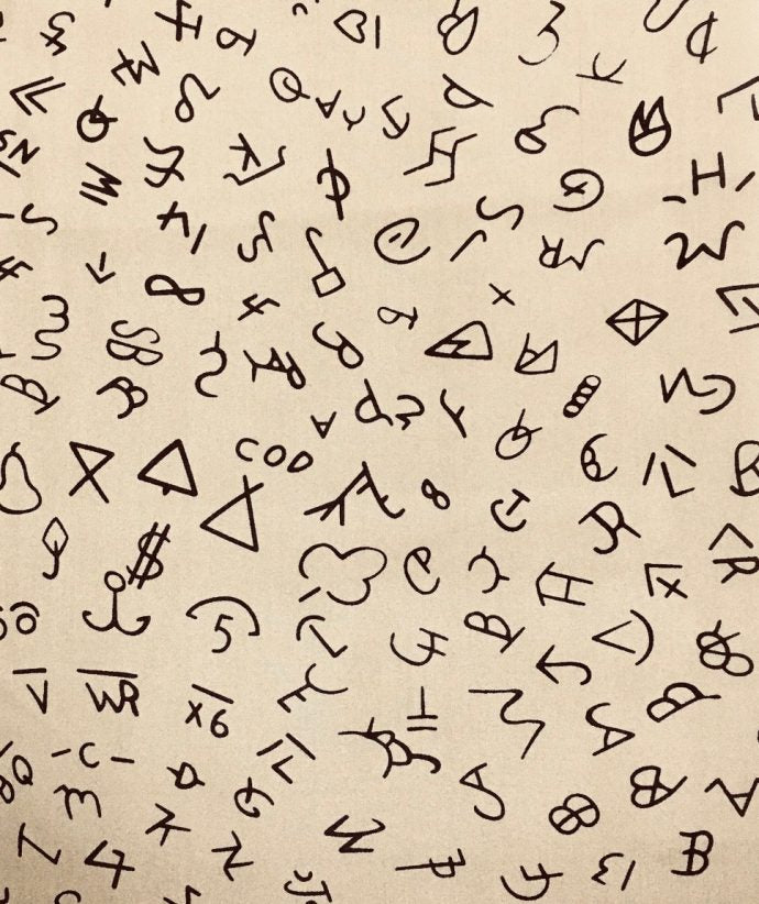 Tan Brand Silk Scarf