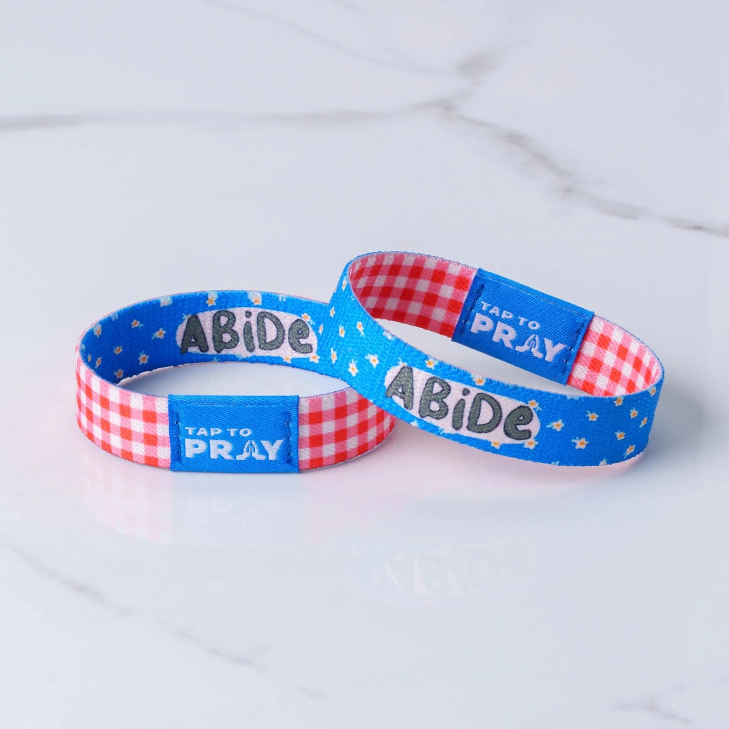 Tap To Pray Wristbands - Abide