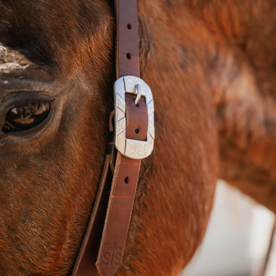 STS Split Ear Headstall 1", Topper