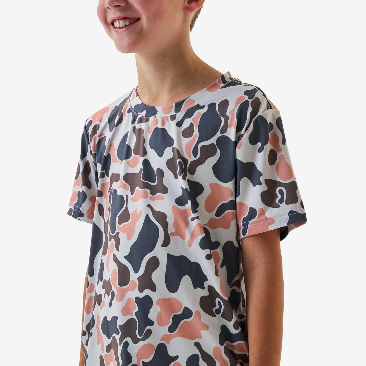 Burlebo Youth Go To Tee Vintage Camo
