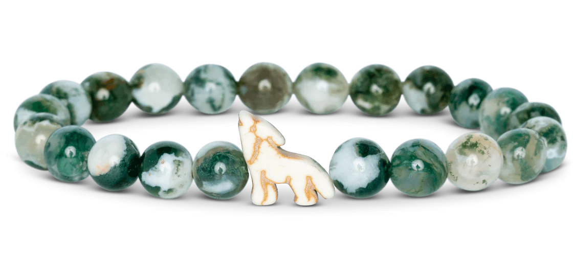 Scout Bracelet-Wolf Woodland Green