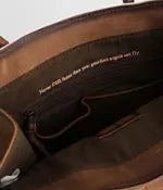 Cowhide Belt Tote