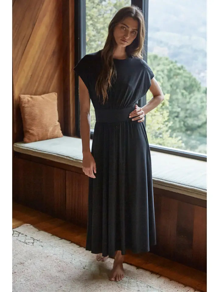 Black Knit Dress