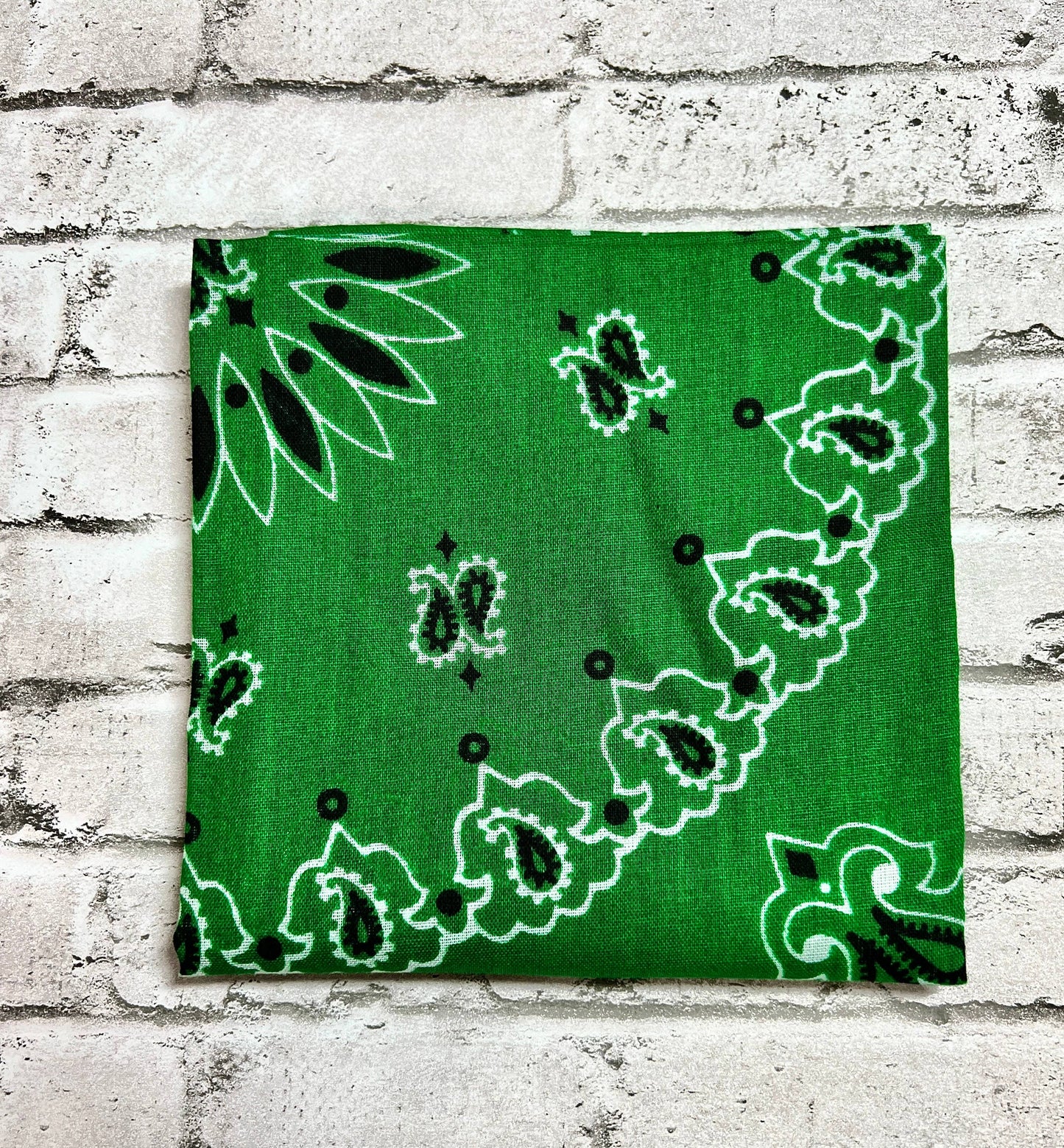 TX Bluebonnet Bandana: Green