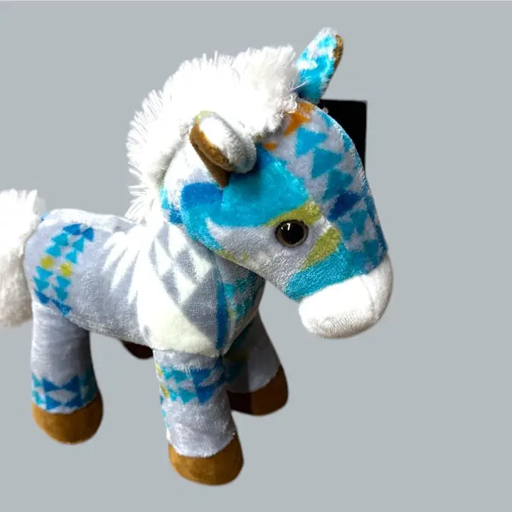 PSA-HRS - Small Stuffed Horse - White
