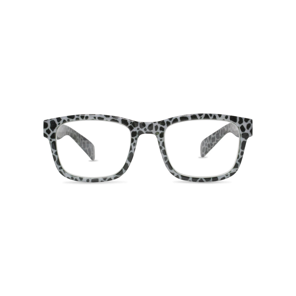 RS Eyeshop Snow Leopard Reader Glasses – Stylish Square Reading Glasses