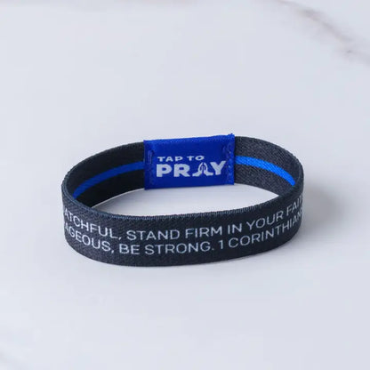 Tap To Pray Wristbands - First Responders/LE