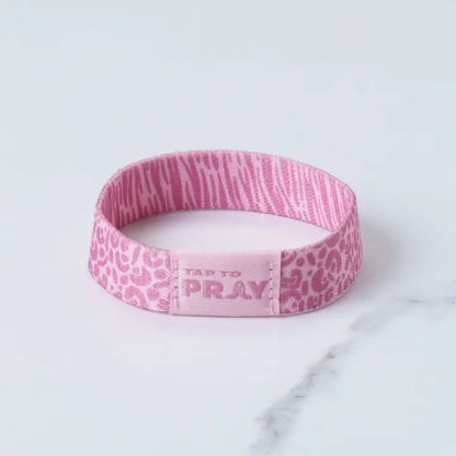 Tap To Pray Wristbands - Safari Rose