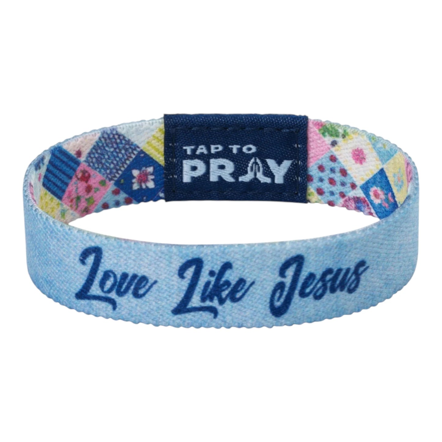 Tap To Pray Wristbands -Love Like Jesus