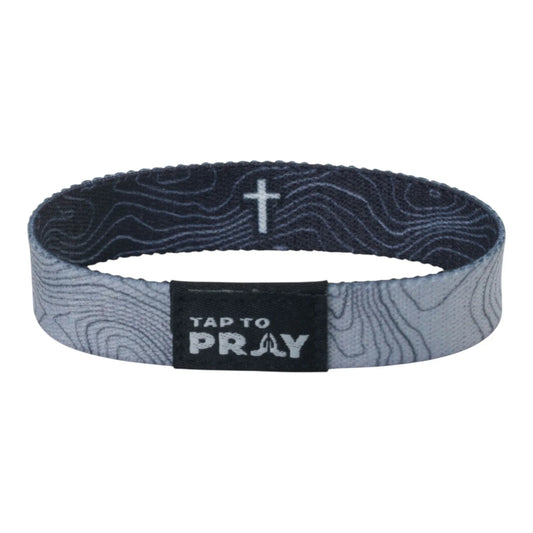 Tap To Pray Wristbands -Topography
