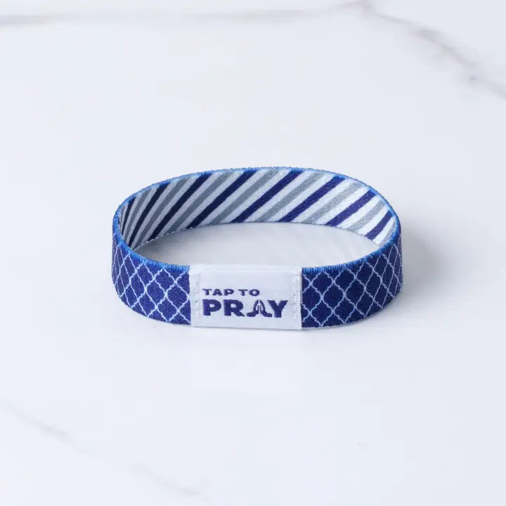 Tap To Pray Wristbands - Graphite & Ink