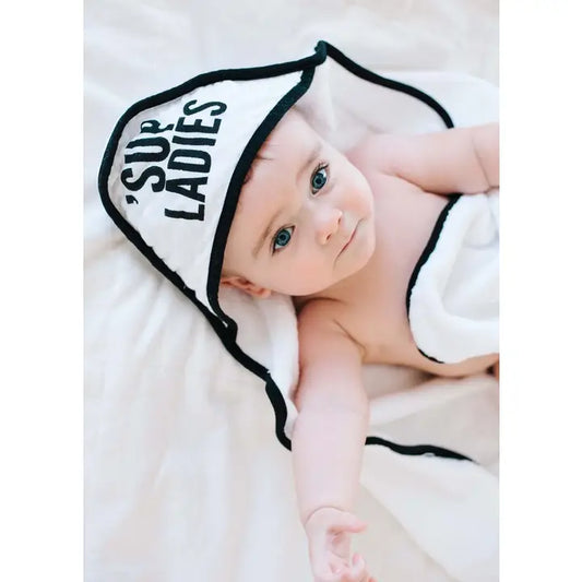 Terry Hooded Towel - Sup Ladies