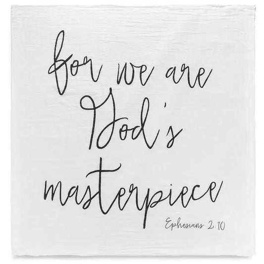 Swaddle Blanket - Ephesians 2:10