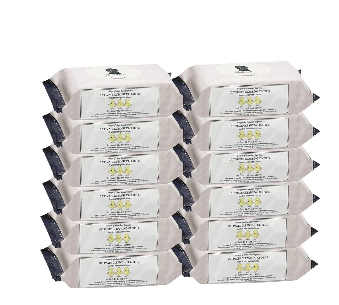 Ultimate Cleansing Cloths, Creme Douce-72ct