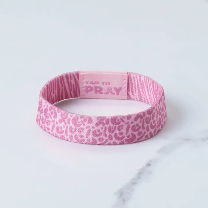 Tap To Pray Wristbands - Safari Rose