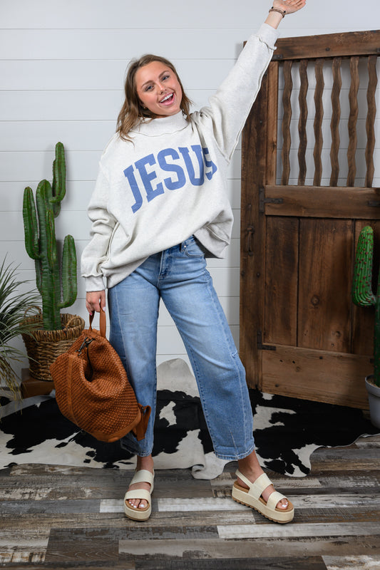 Reversible Jesus Sweatshirt