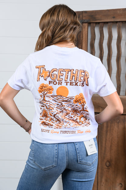 Together For Texas-T-Shirt