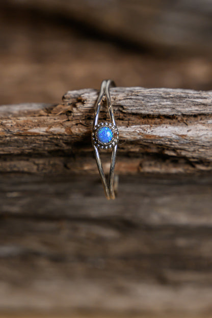 Baby Cuff Blue Opal 2