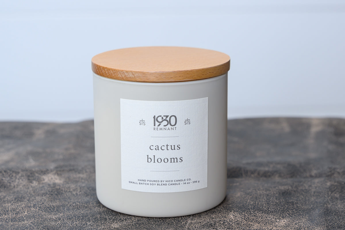 Cactus Blooms Candle