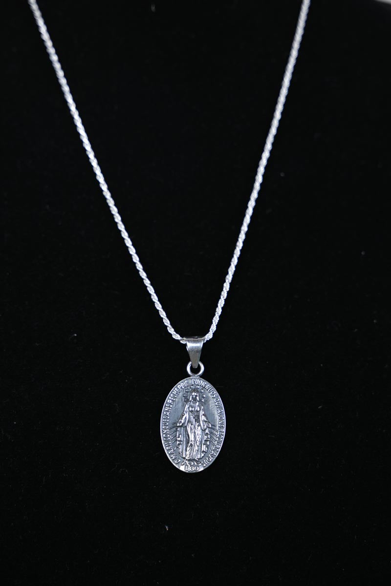 SS Our Lady of Guadeloupe medallion pendant