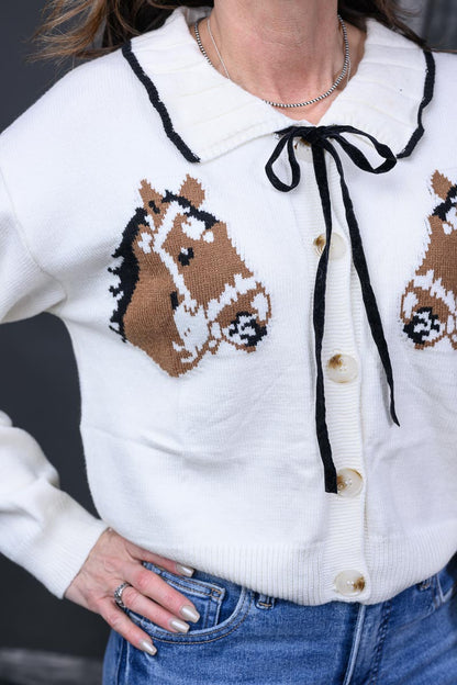 Double Horse Sweater