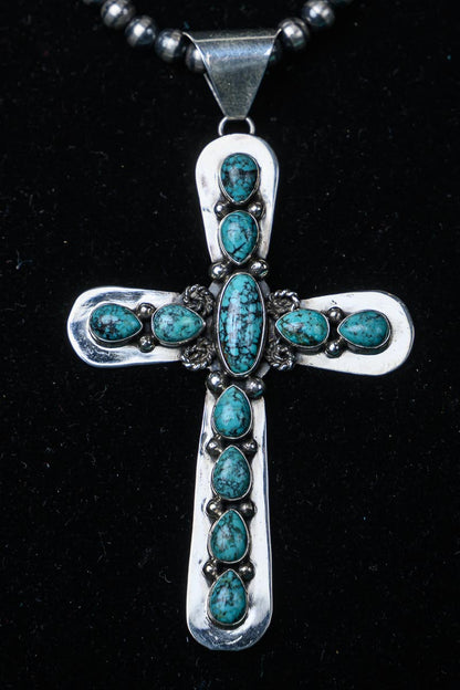 Turquoise Cross Pendant