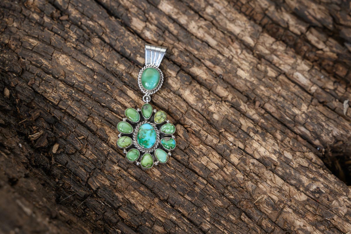 Sonoran Gold Cluster Pendant