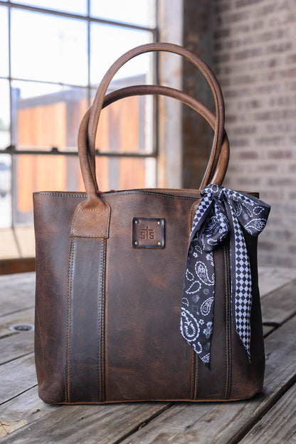 Luck Be a Paisley Twilly - Black