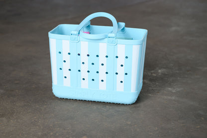 Simply Southern Simply Tote Bag in Sky Stripe – Everyday Travel & Carryall Tote
