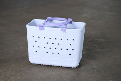 Simply Southern Simply Tote Bag in Lavender – Everyday Tote for Travel & Daily Use