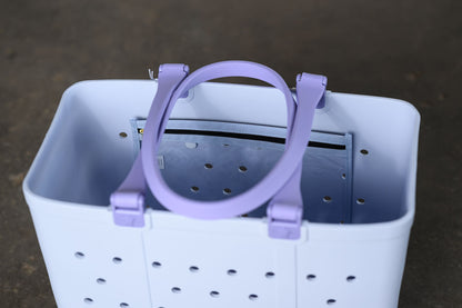 Simply Southern Simply Tote Bag in Lavender – Everyday Tote for Travel & Daily Use