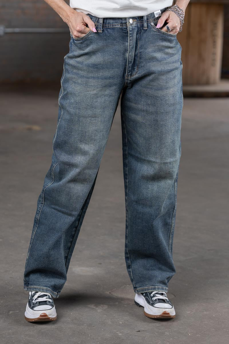 Judy Blue HW Marlow Jeans with Double Button | High Waist Stretch Denim