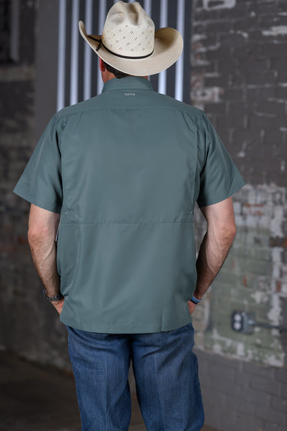 GameGuard Ironwood Explorer Short Sleeve Shirt – Men's Performance Fishing & Outdoor Shirt