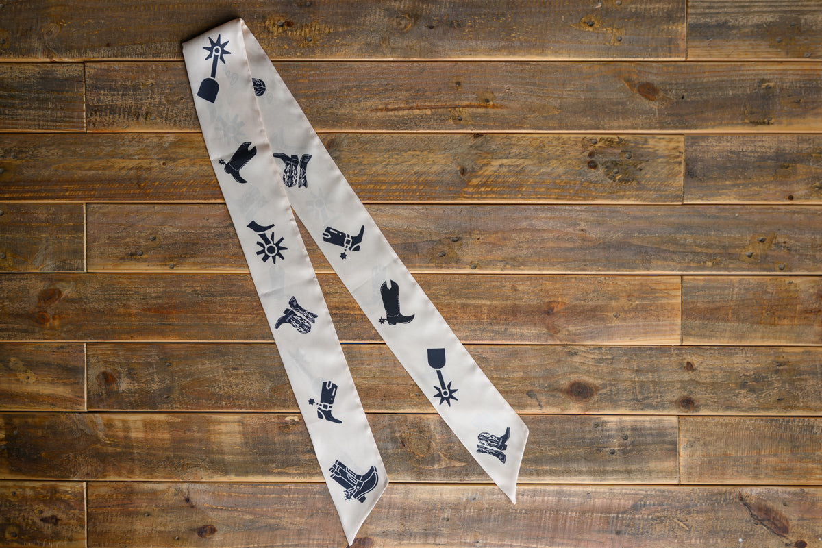 Horse Money Turquoise Company Boots Scarf – Western Boutique Fashion Scarf