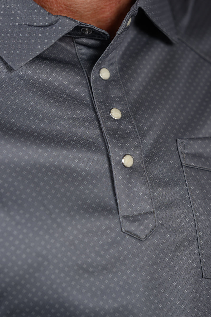 GameGuard GunMetal Palo Duro Polo