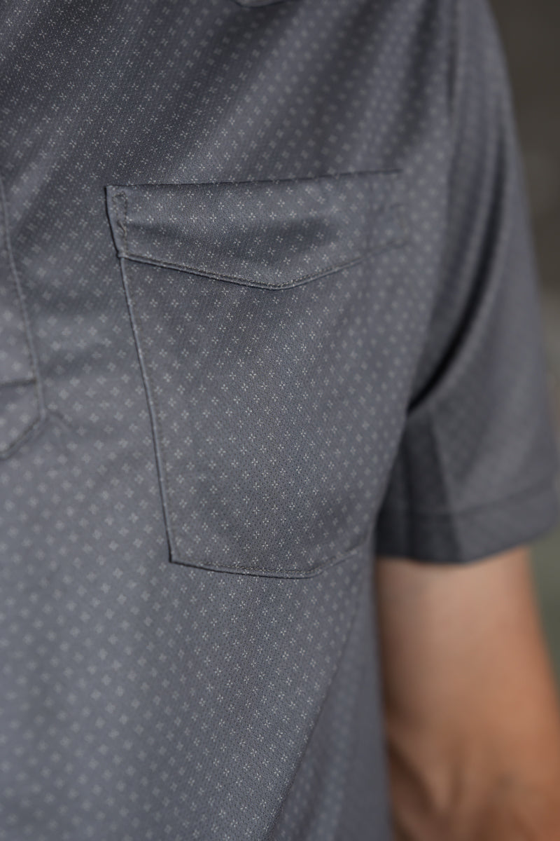 GameGuard GunMetal Palo Duro Polo