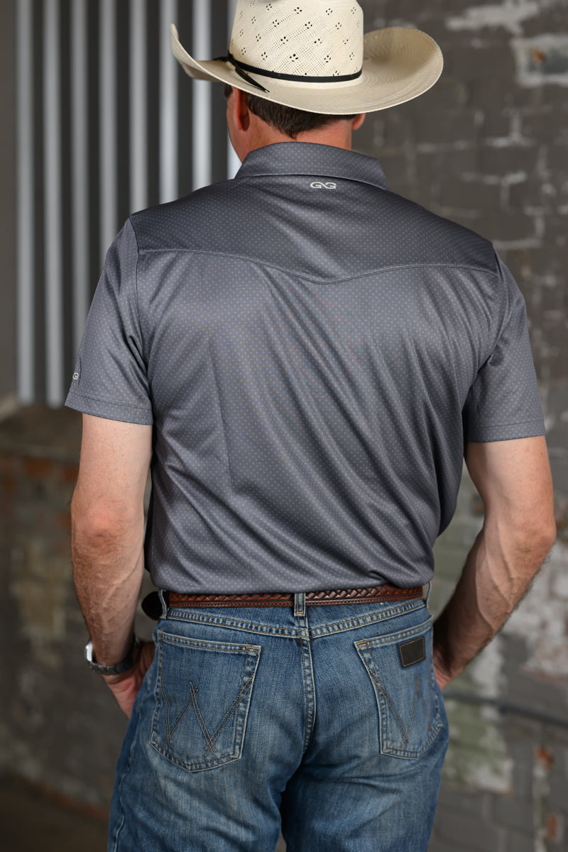 GameGuard GunMetal Palo Duro Polo