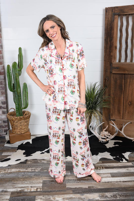 Ho Ho Howdy Pajama Set