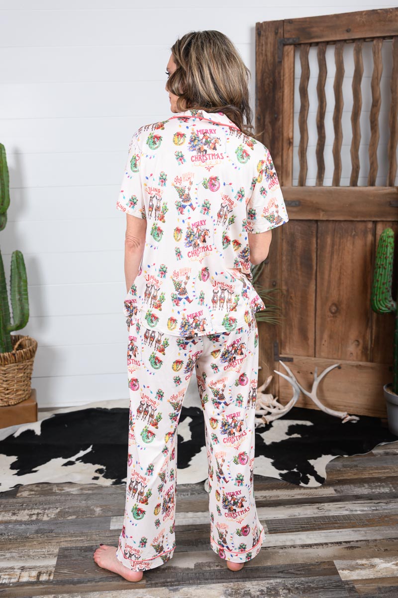 Ho Ho Howdy Pajama Set