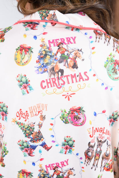 Ho Ho Howdy Pajama Set