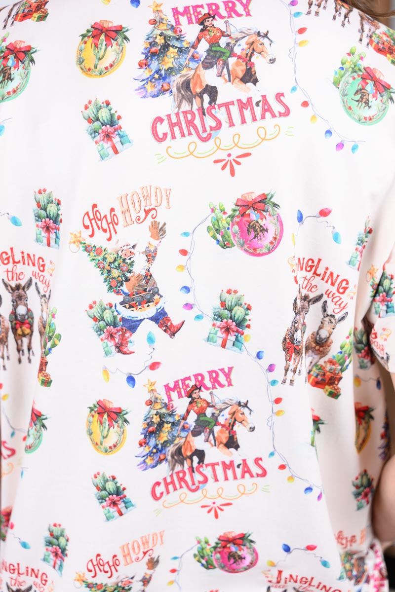 Ho Ho Howdy Pajama Set