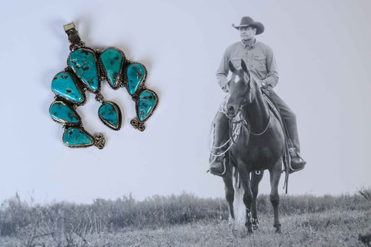 Naja Turquoise Pendant 104