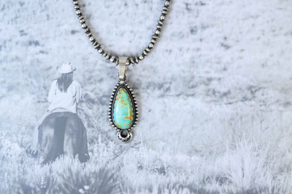 Sterling Silver 18” Western Pearl Necklace