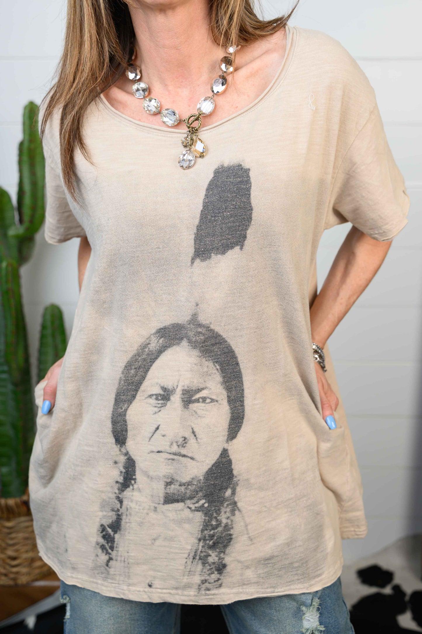Geronimo Print T-Shirt