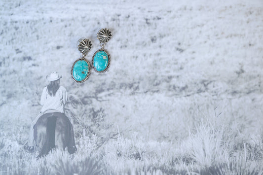 Turquoise SS Earring