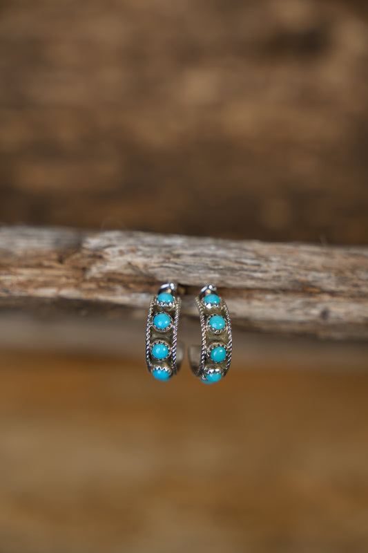 Earring Turquoise Bead