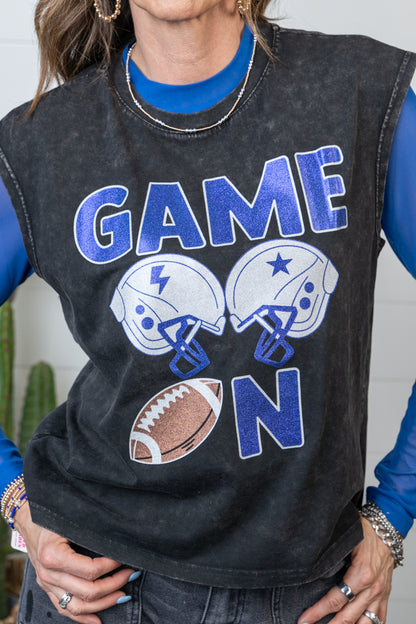 Game On Sleevless T-Shirt